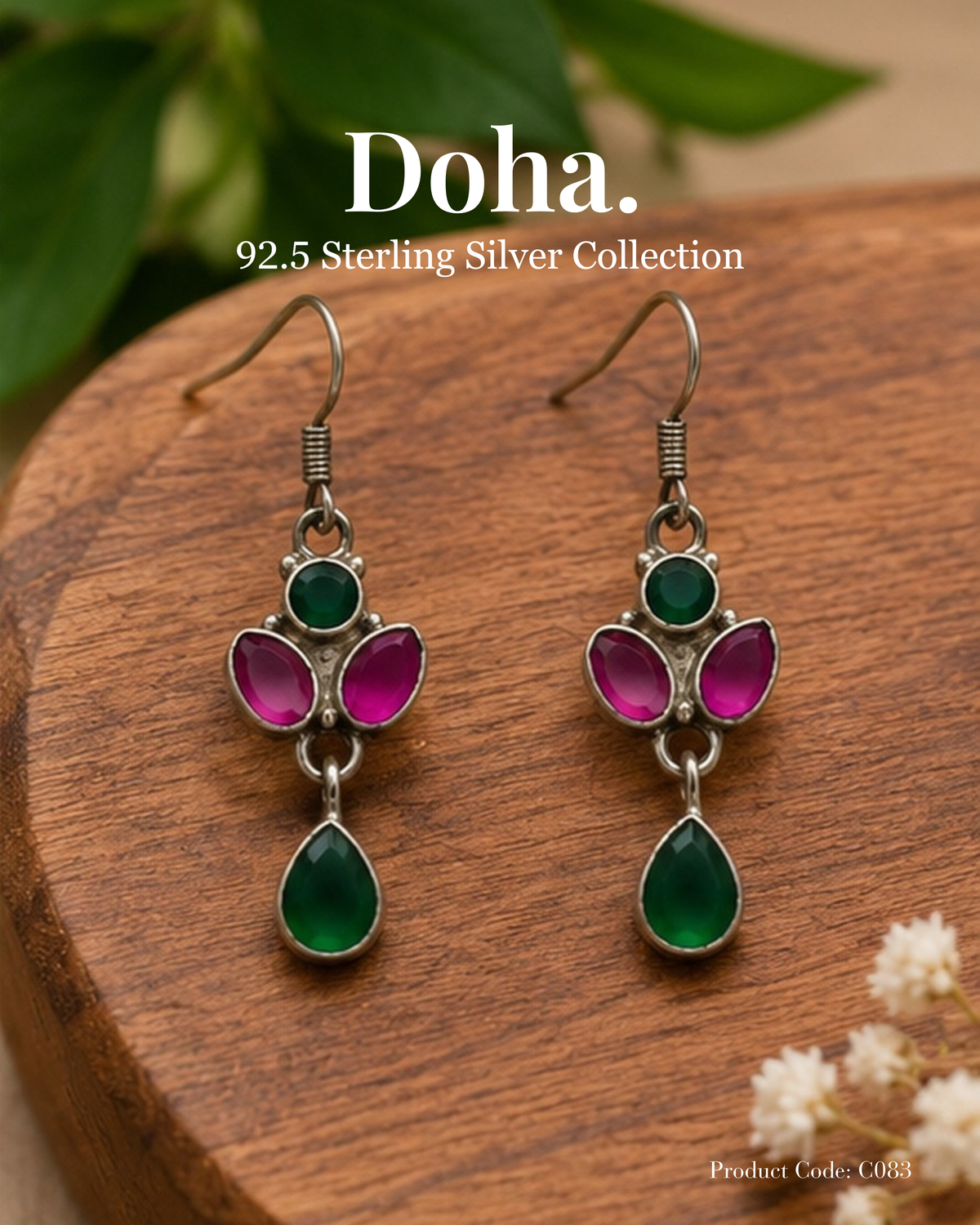 Bloom Drop Earrings