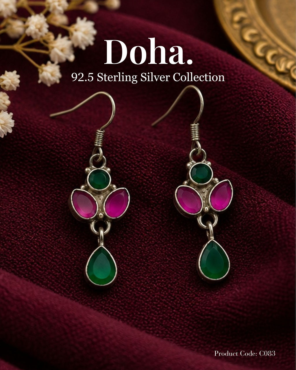 Bloom Drop Earrings