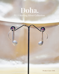 Musical Note Drop Earrings